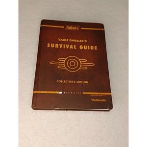 Fallout 4 Vault Dweller's Survival Guide Collector's Edition Hardcover Book